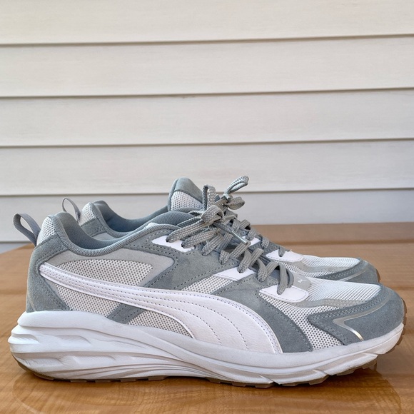 Puma Hypnotic LS Mens Shoes Classic Gray and White Trainers Size 9.5 - Picture 12 of 12